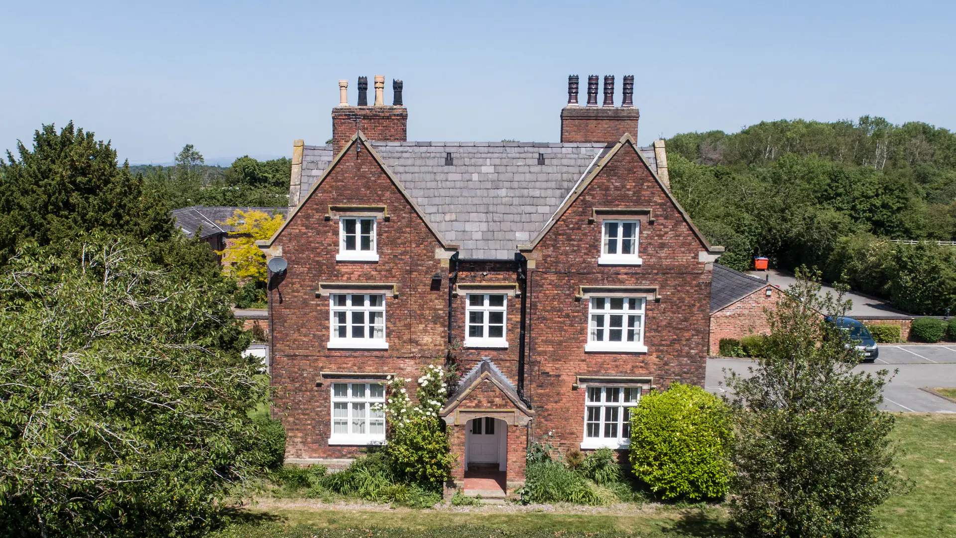 The Girl Boss mansion at Cherry Tree Farm, Rostherne